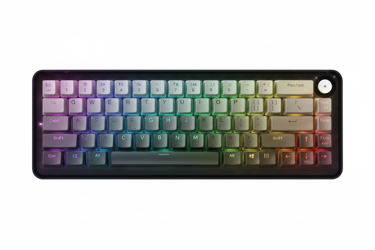 Keyboard - enhanced with clean background