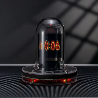 Bitcoin Price Tracker Clock - Nixie Tube Style WiFi Weather Station with RGB Lights & DIY Animations