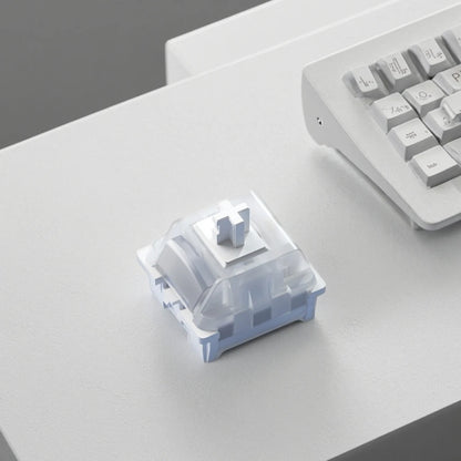 Weikav Flow Cloud Axis HIFI Mahjong Sound Linear Hot Black Switch Silky Smooth Feel Light Guide Column Design Keyboard