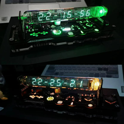 Electronic component with digital display on a laptop keyboard