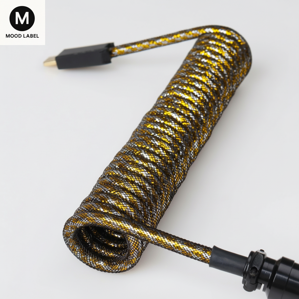 GX16 Cable with Mood Label Logo