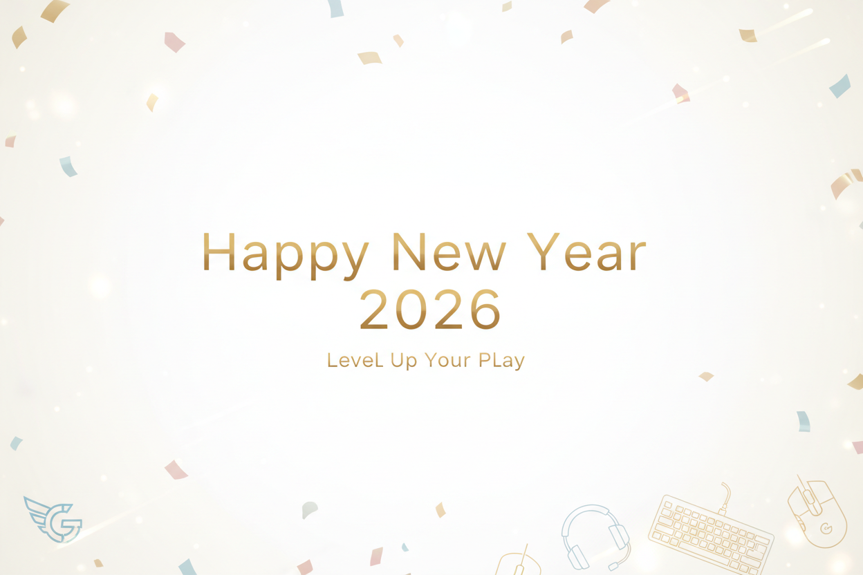 Happy New Year 2026 Light Banner